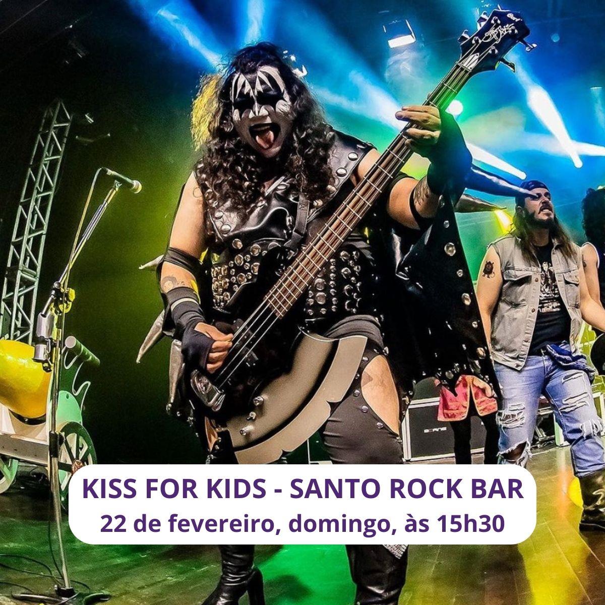 Kiss for Kids no Santo Rock Bar