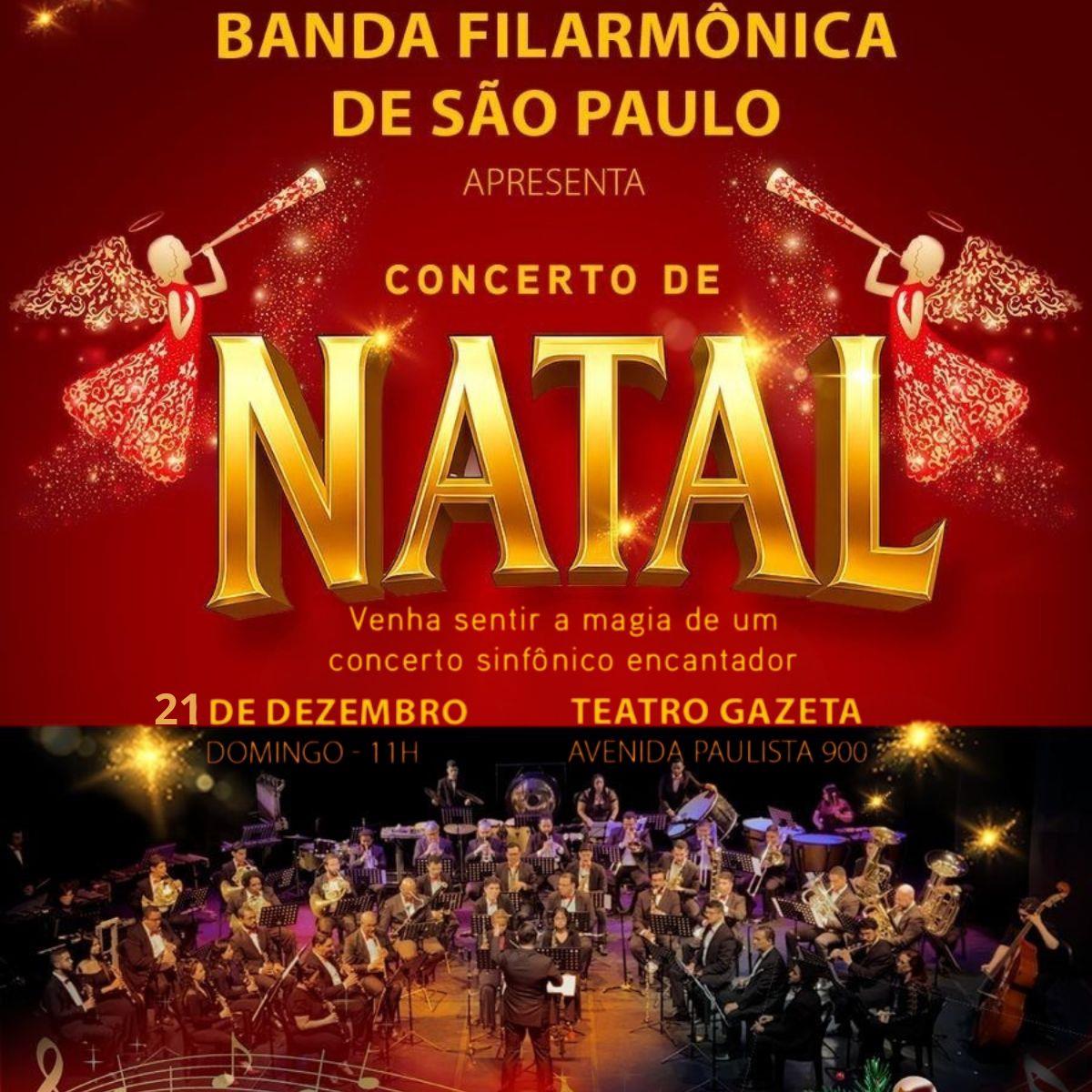 Concerto de Natal ao Vivo no Teatro Gazeta