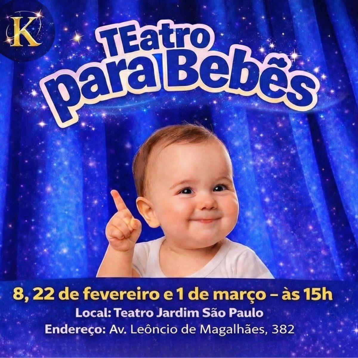 Teatro para Bebês no Teatro Jardim São Paulo