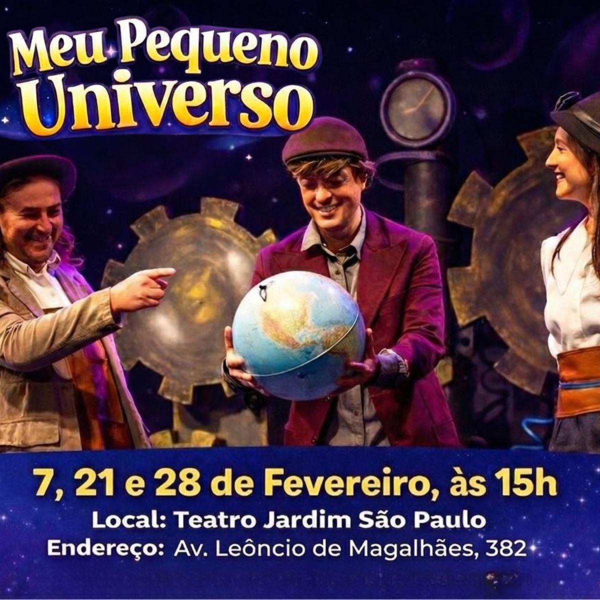 Meu Pequeno Universo no Teatro Jardim São Paulo