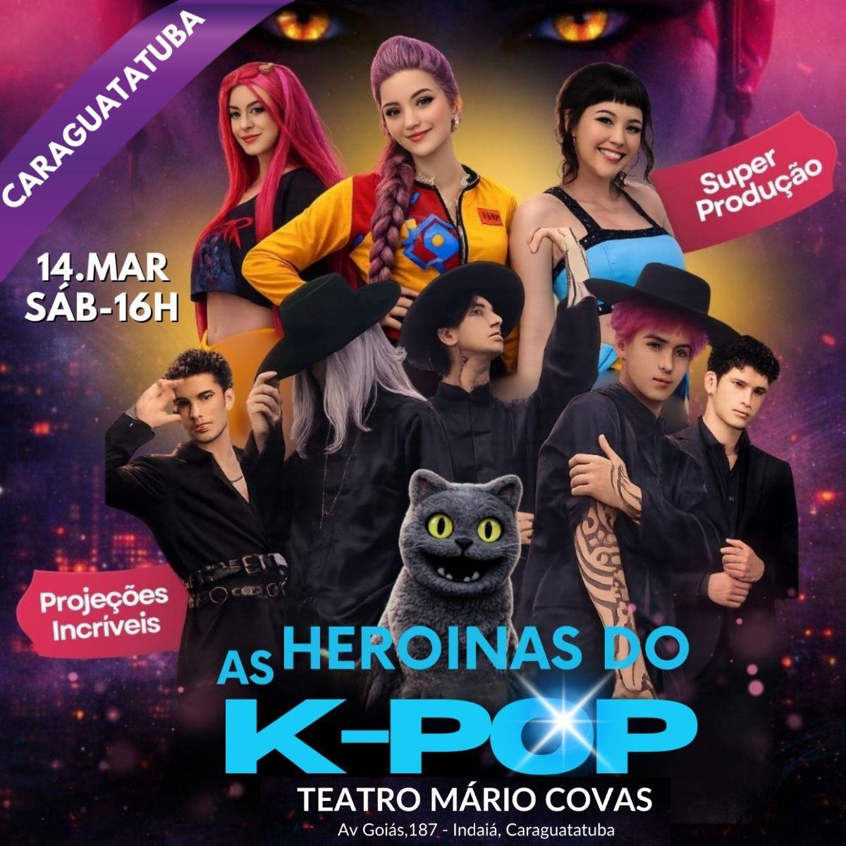 As Heroínas do K-POP em Caraguatatuba