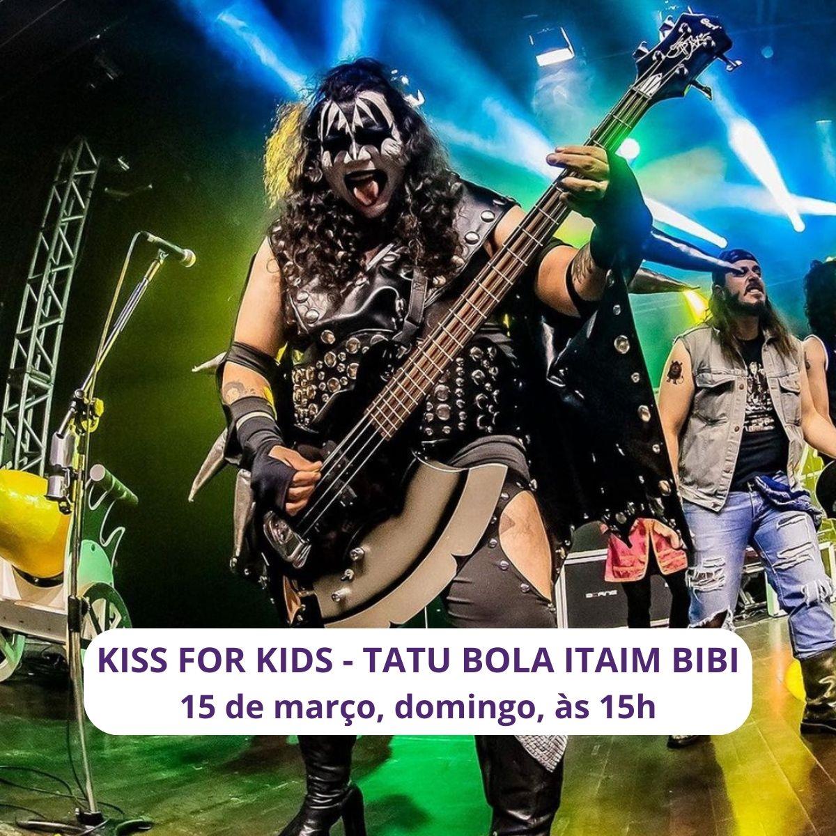 Kiss for Kids no Tatu Bola Itaim Bibi