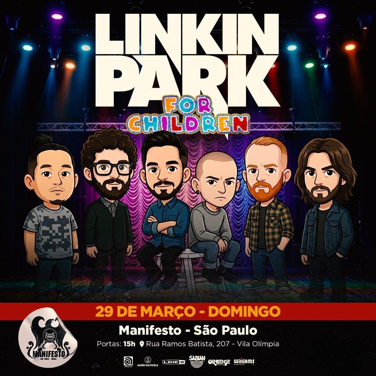Linkin Park For Children no Manifesto Bar
