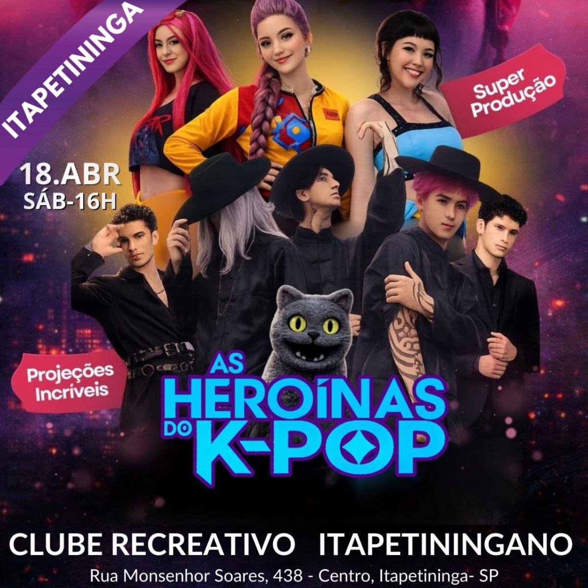 As Heroínas do K-POP em Itapetininga/SP