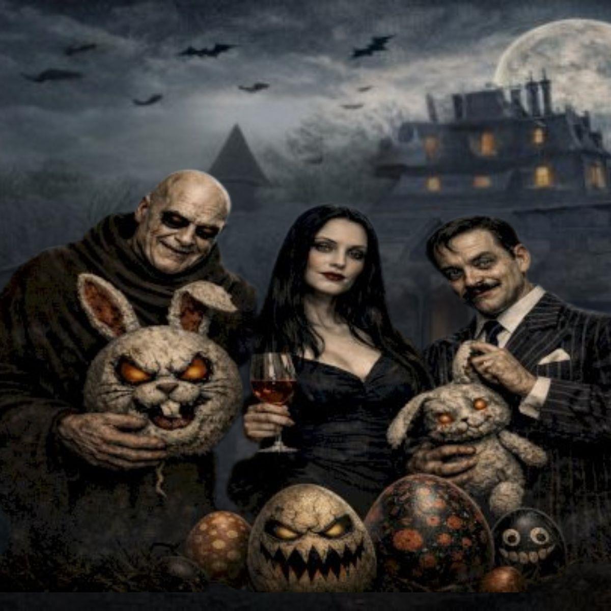 A Páscoa da Família Sombria Teatro Shopping Metrô Tatuapé