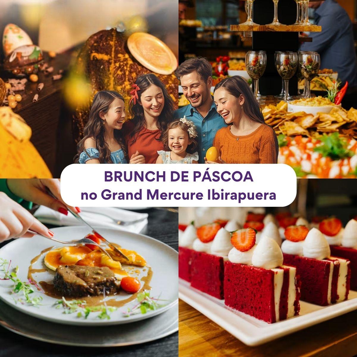 Brunch de Páscoa no Grand Mercure Ibirapuera