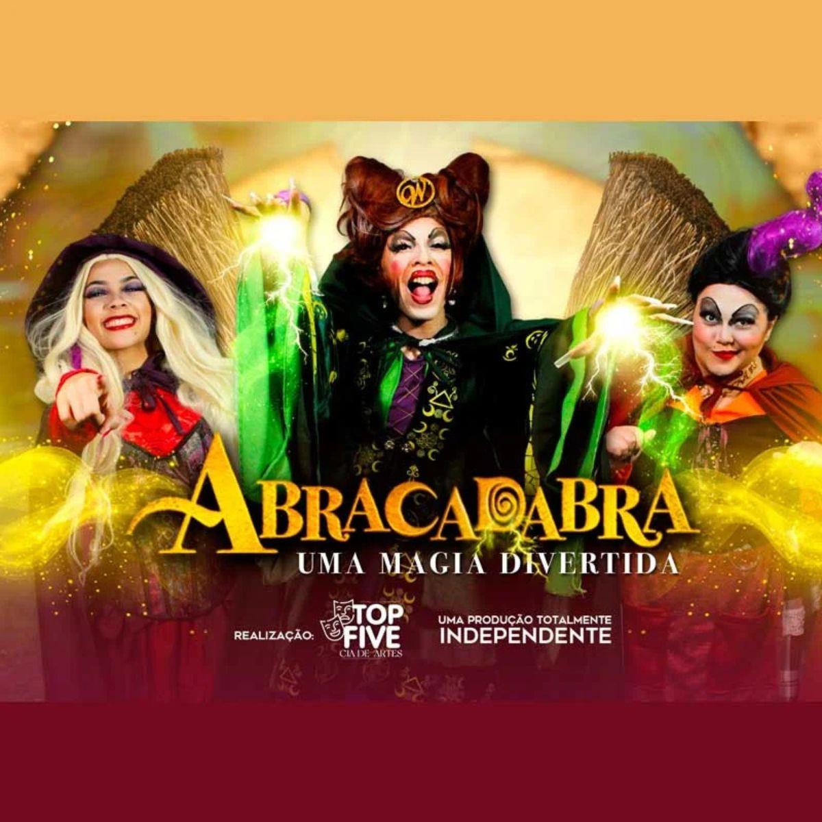 Abracadabra - Uma Magia Divertida no Teatro Shopping Metrô Tatuapé
