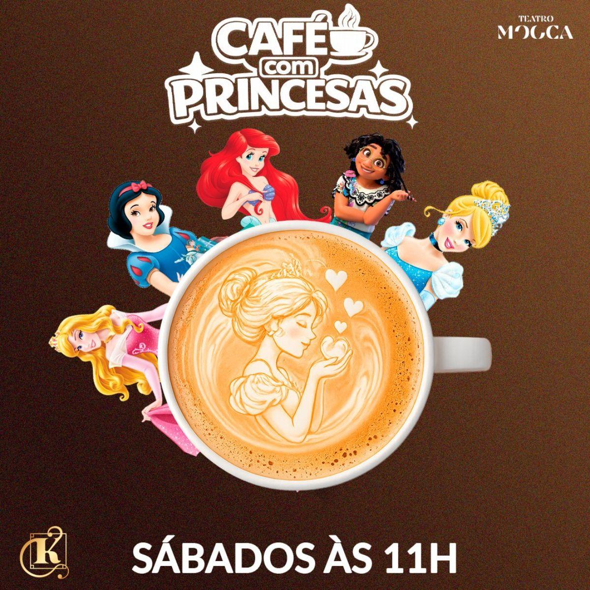 Café com Princesas no Teatro Mooca