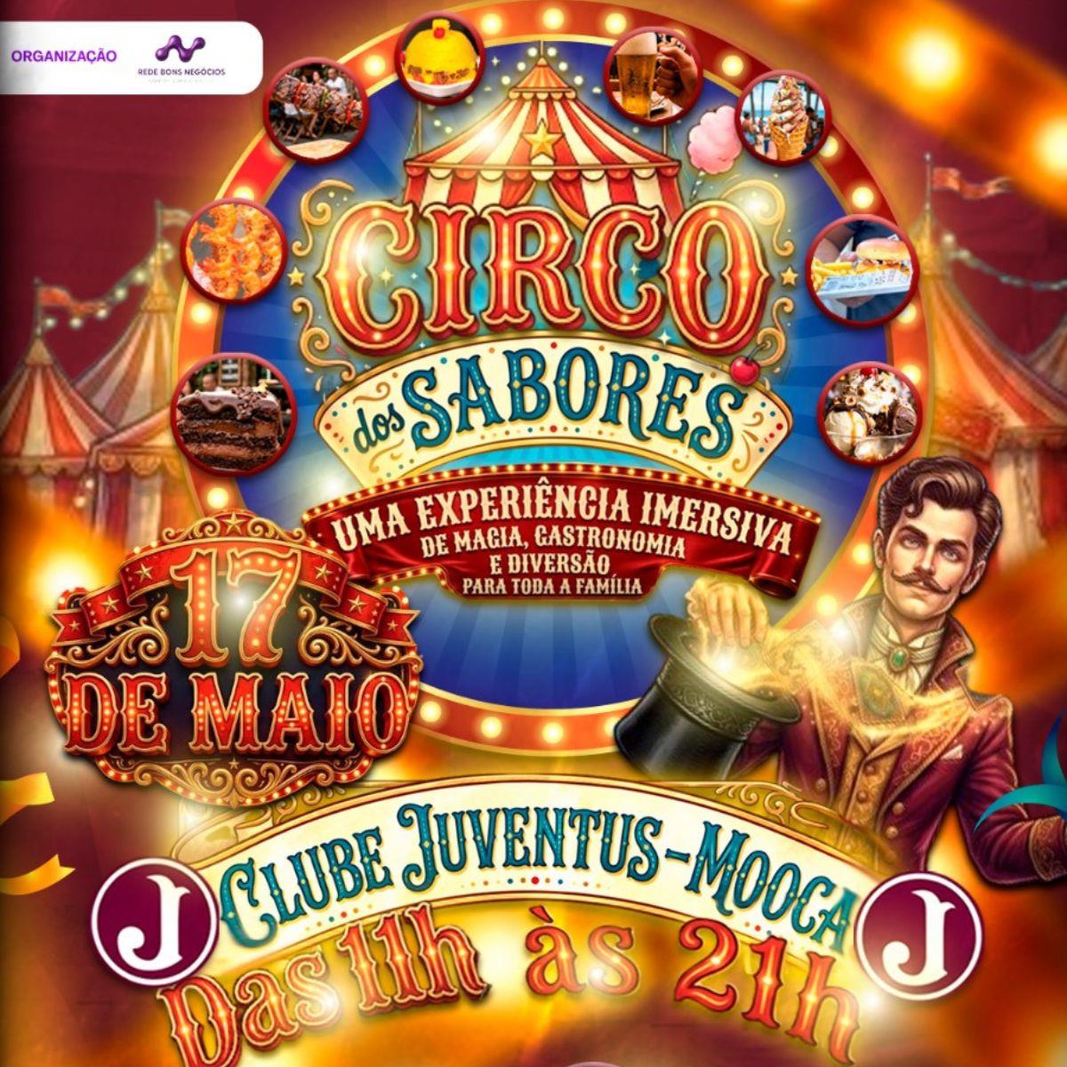 Circo dos Sabores no Clube Juventus