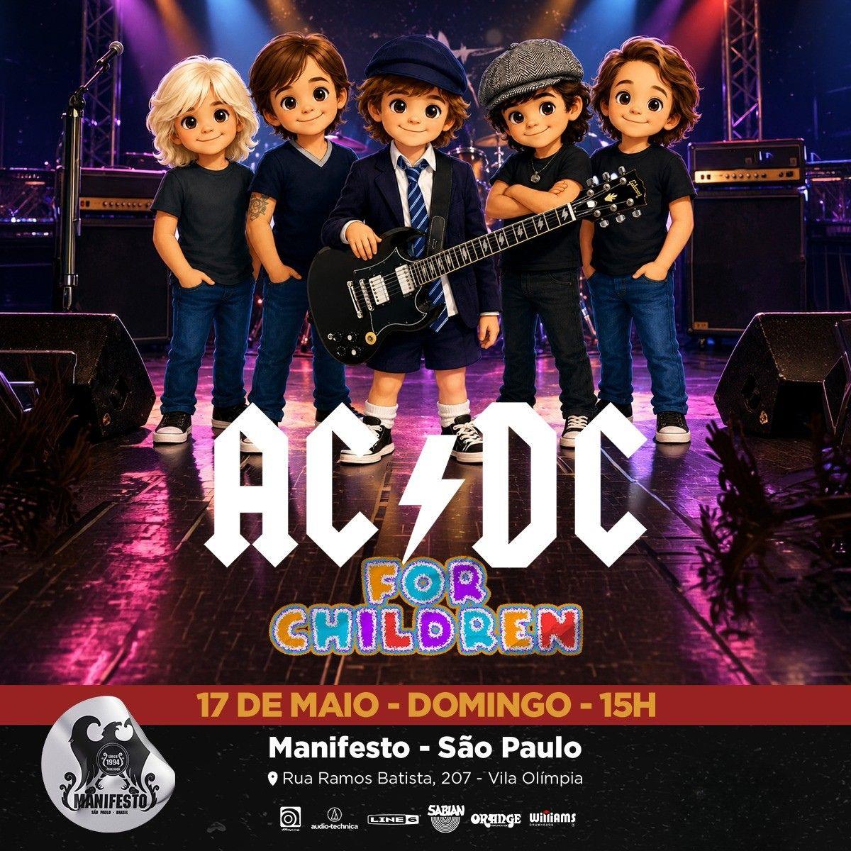 ACDC for Children no Manifesto Bar