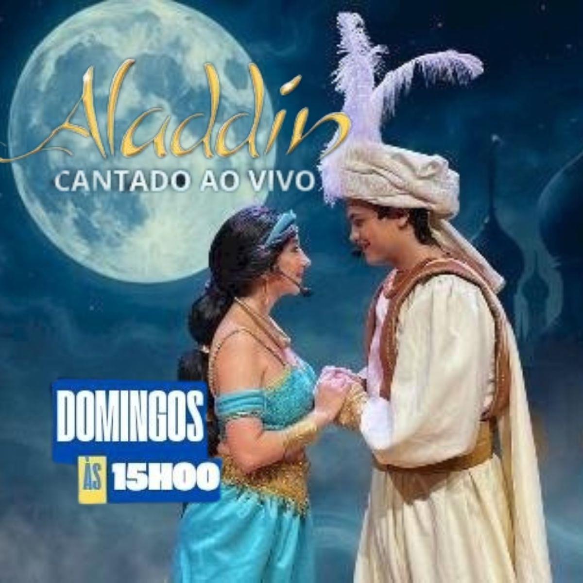 Aladdin, O Musical no Teatro Maria Della Costa