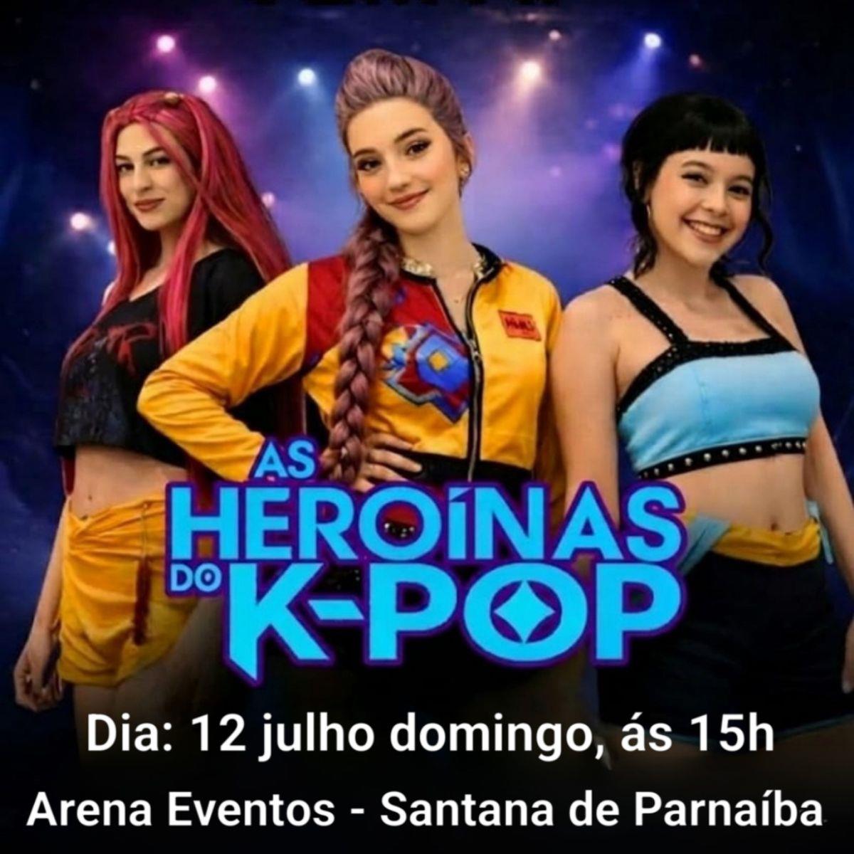 As Heroínas do K-POP em Santana de Parnaíba/SP