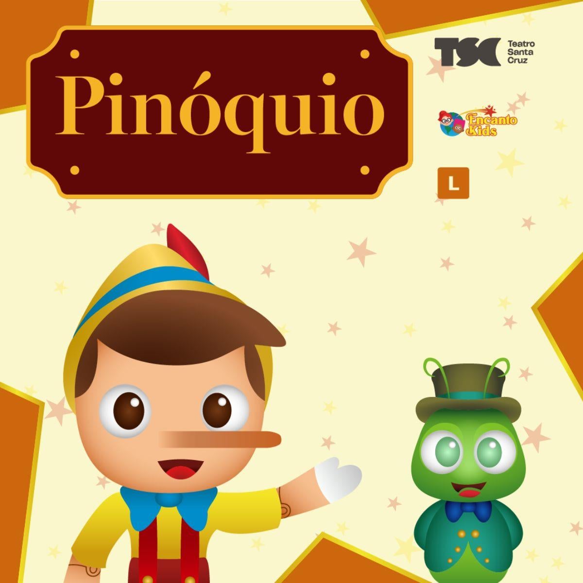 Pinóquio no Teatro Santa Cruz