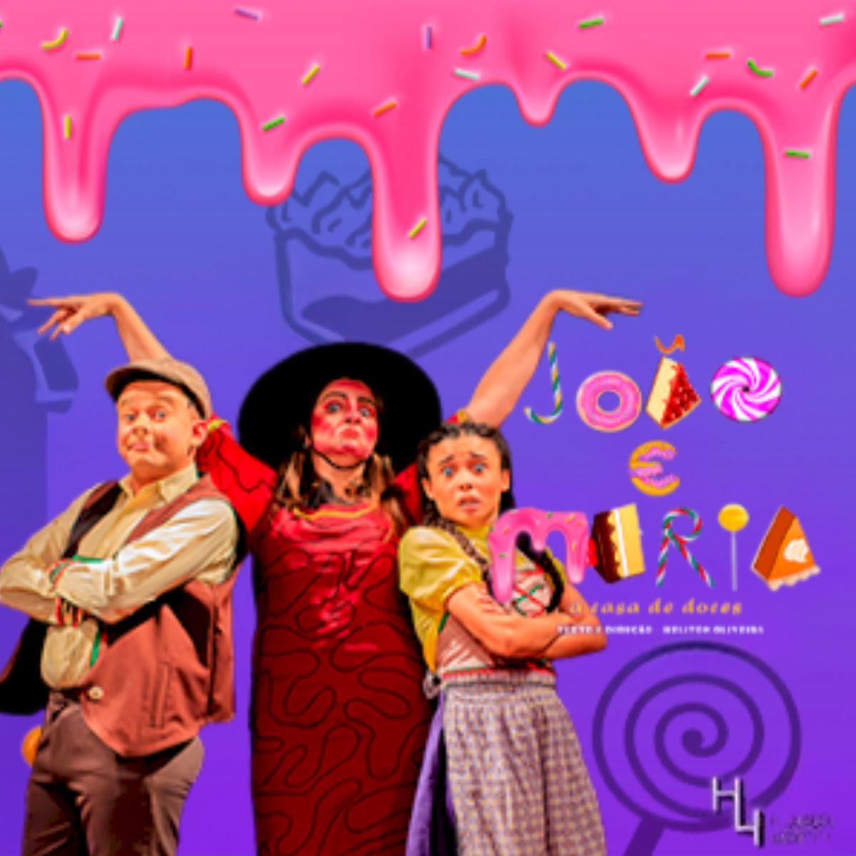 João e Maria - A Casa de Doces no Teatro Shopping Metrô Tatuapé