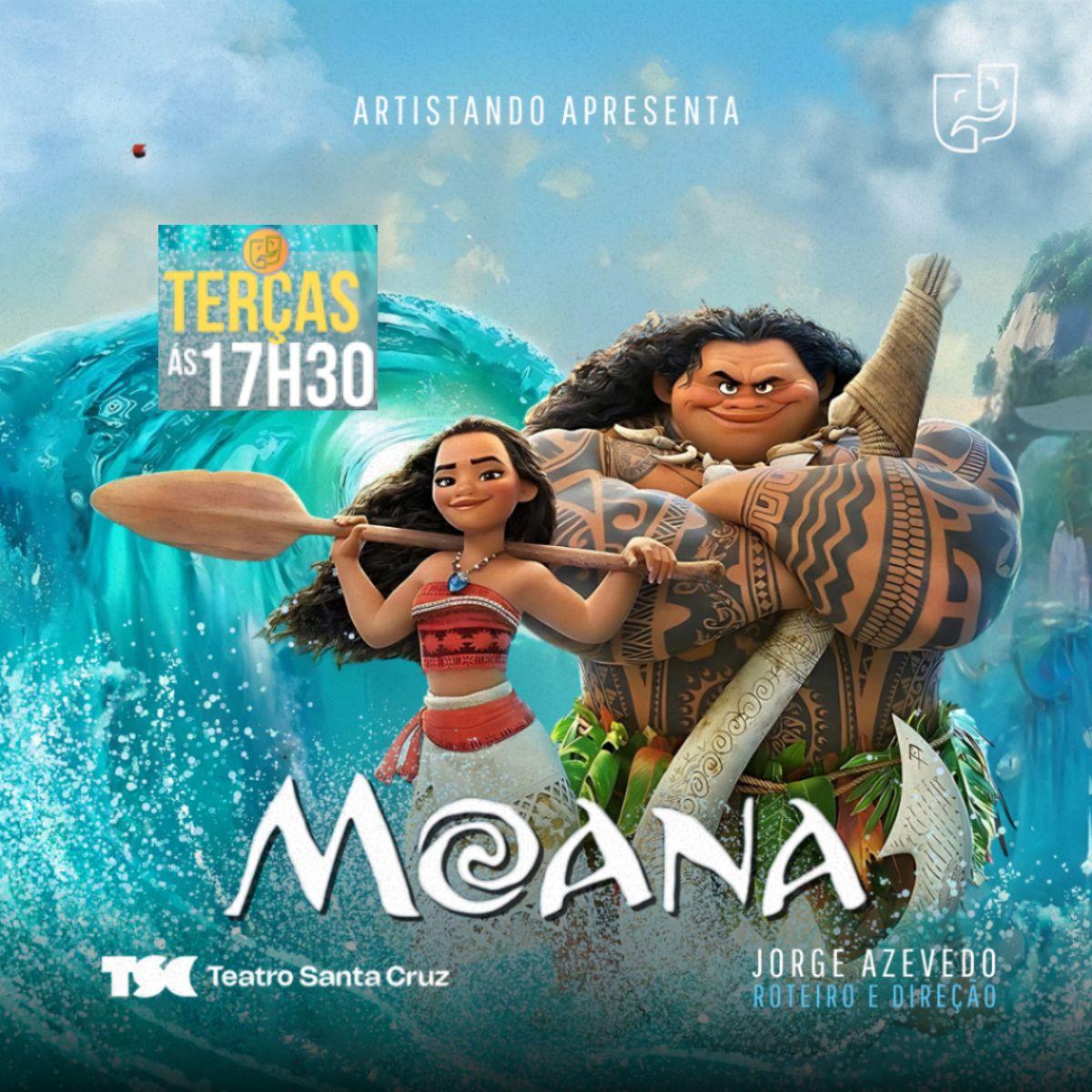 Moana no Teatro Shopping Metrô Tatuapé
