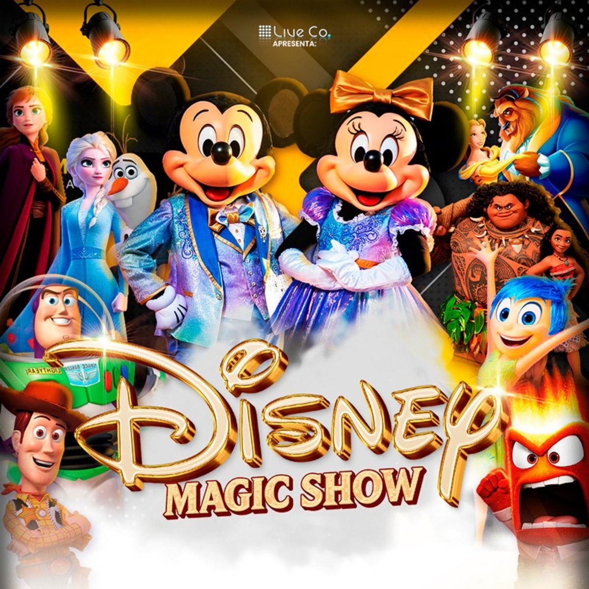 Disney Magic Show no Teatro Eva Wilma