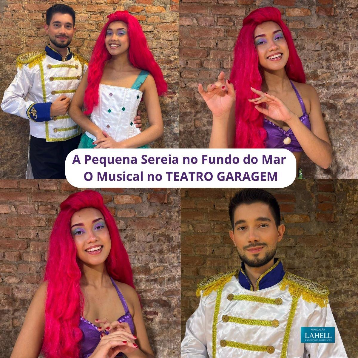 A Pequena Sereia no Fundo do Mar - O Musical no Teatro Garagem
