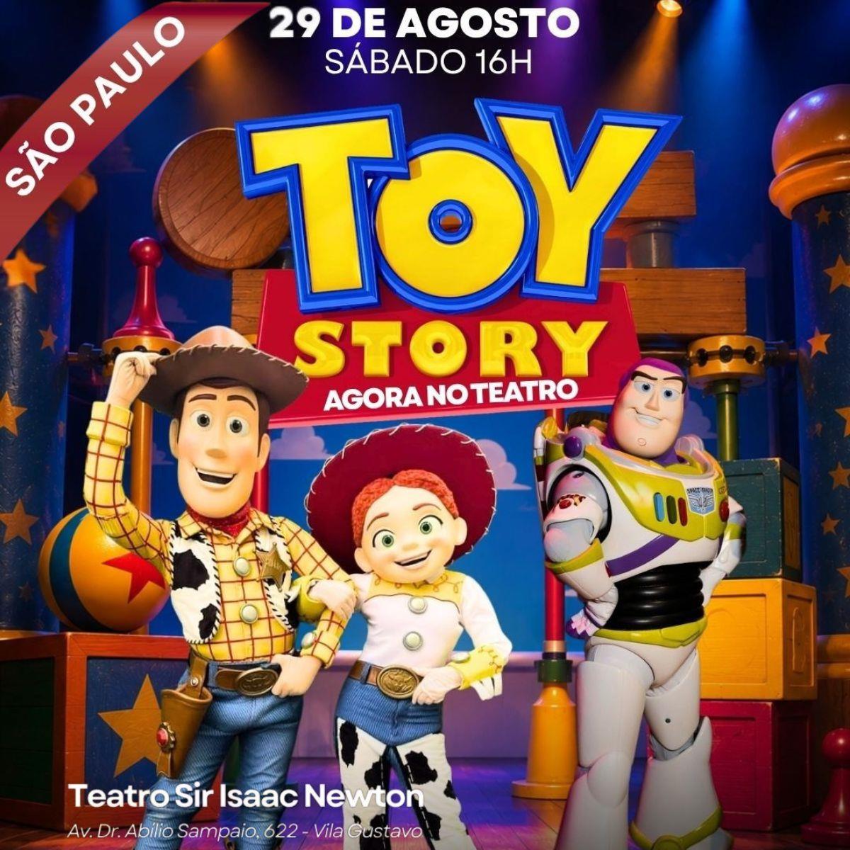 Toy Story no Teatro Sir Isaac Newton
