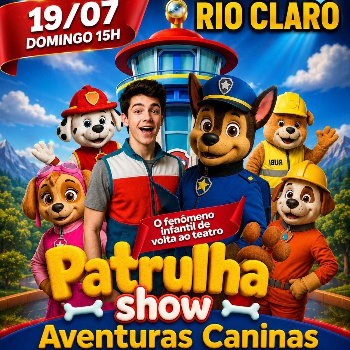 Patrulha Show - Aventuras Caninas em Rio Claro/SP