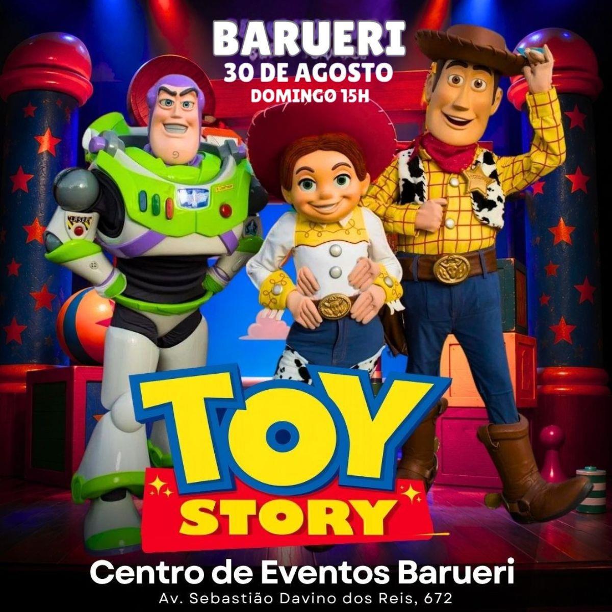 Toy Story no Teatro em Barueri/SP