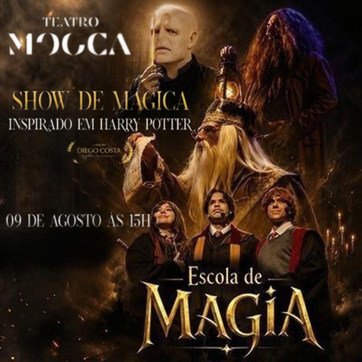 Escola de Magia - Show de Mágica no Teatro Mooca