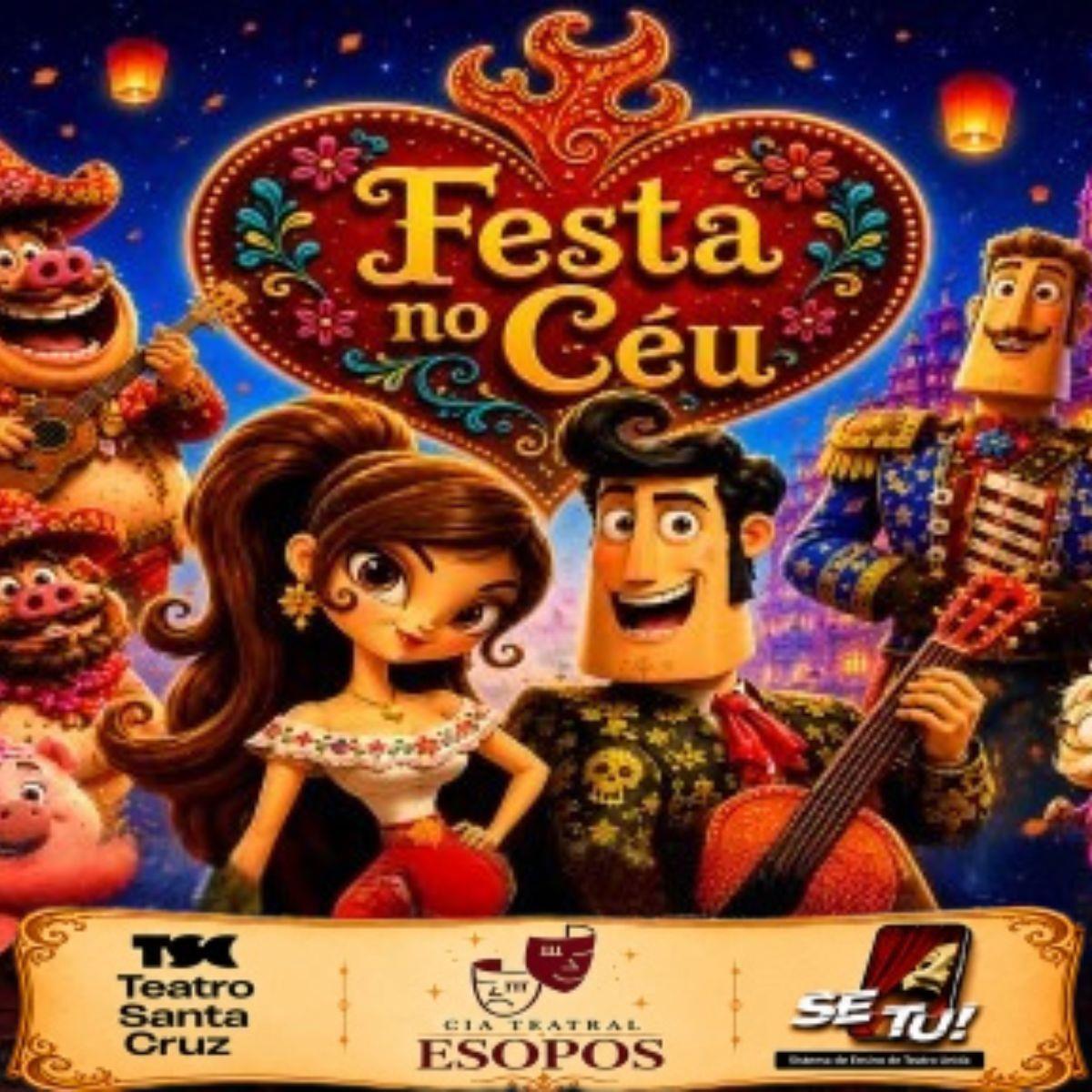 Festa no Céu no Teatro Santa Cruz