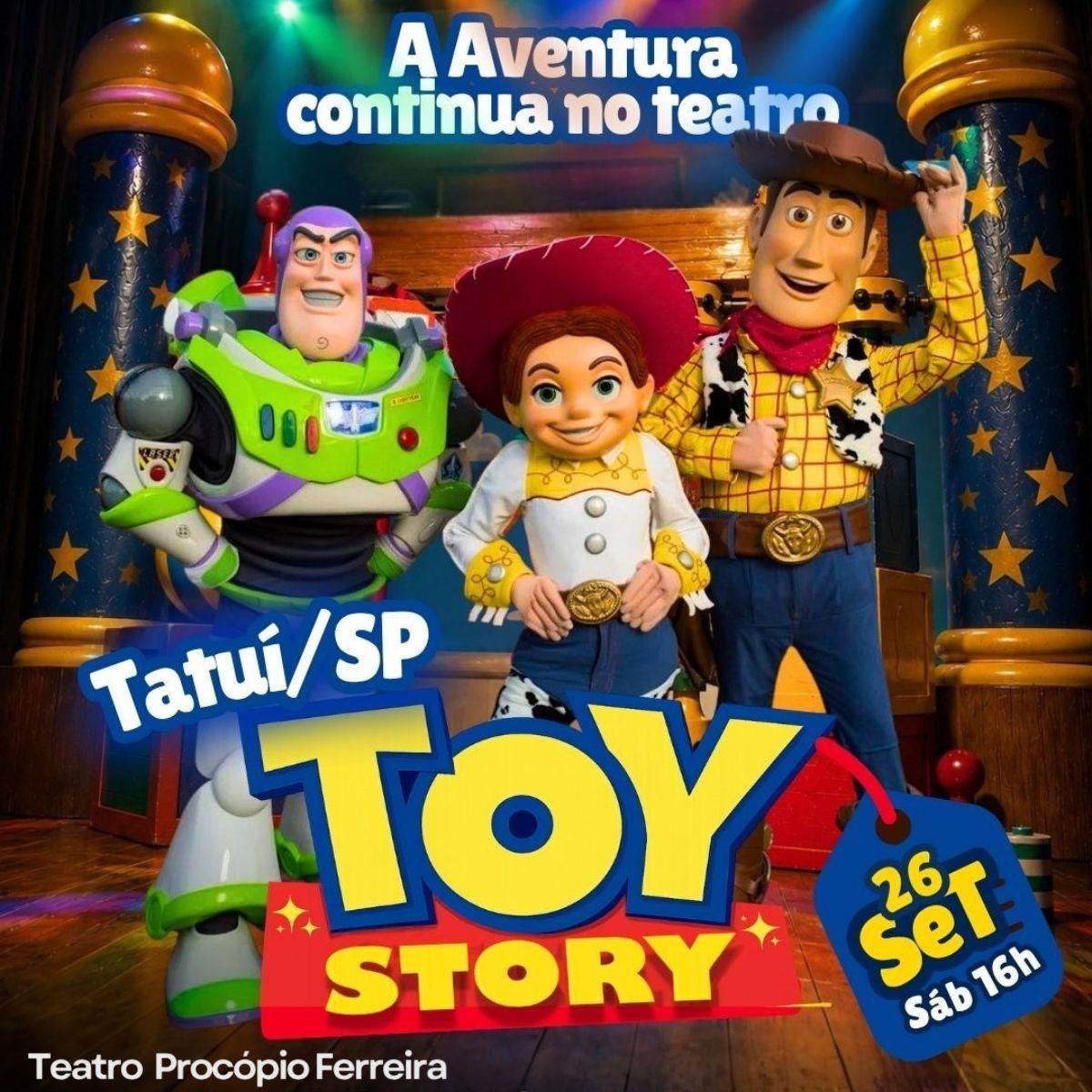 Toy Story em Tatuí/SP