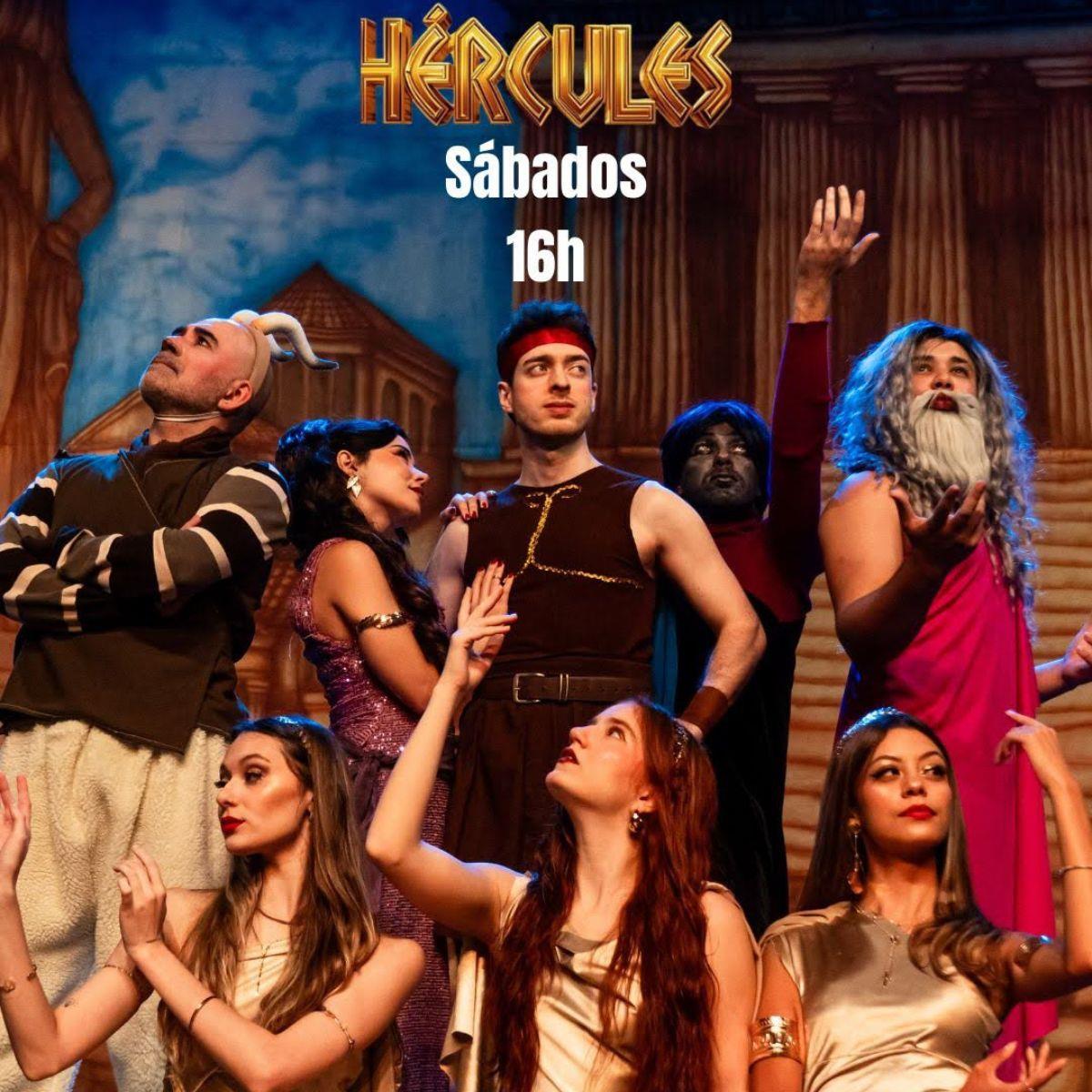 Hércules - O Grande Herói no Teatro Jardim São Paulo