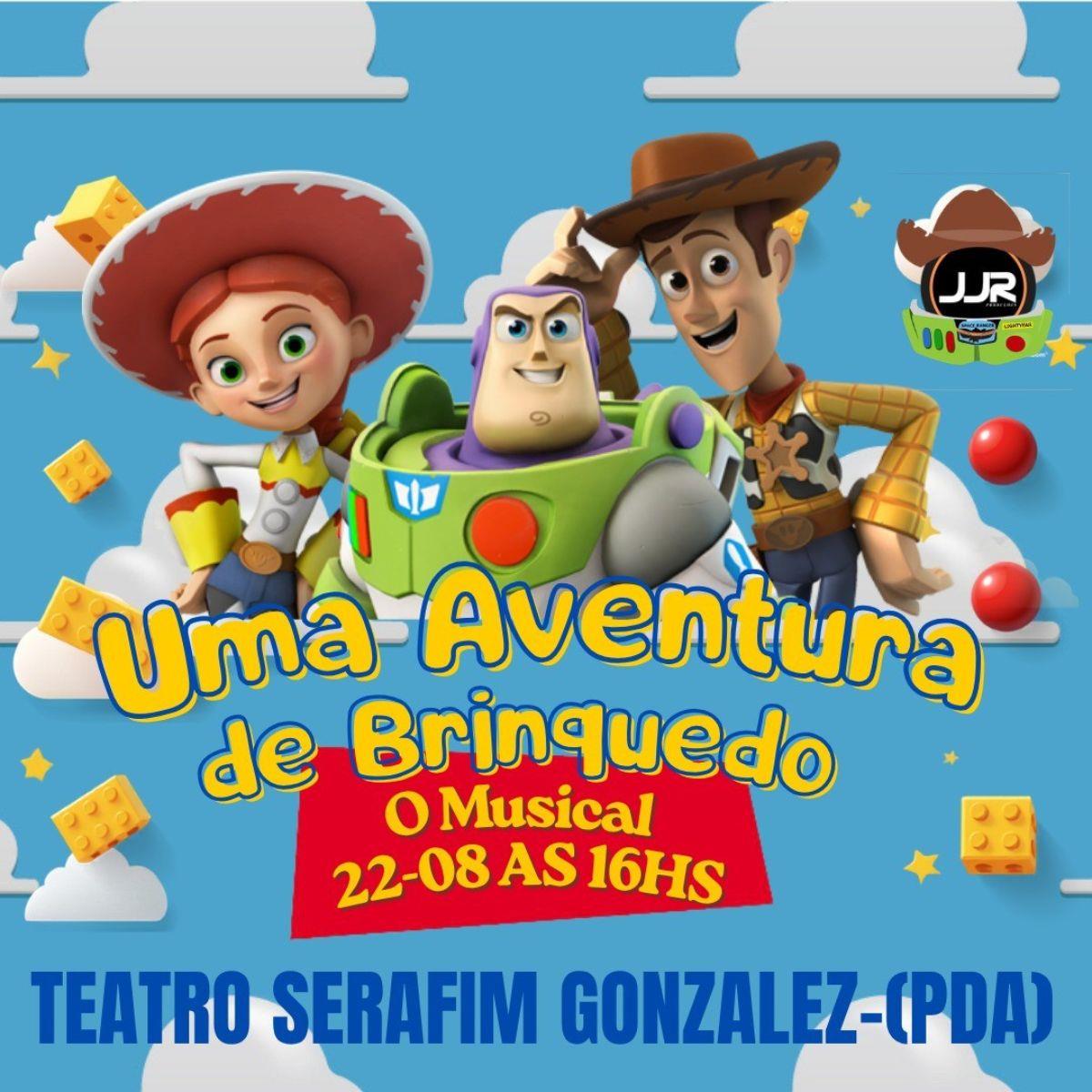 Uma Aventura de Brinquedo — O Musical na Praia Grande/SP