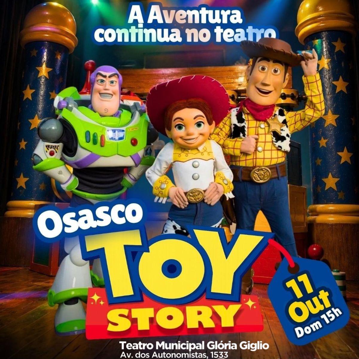 Toy Story no Teatro em Osasco/SP