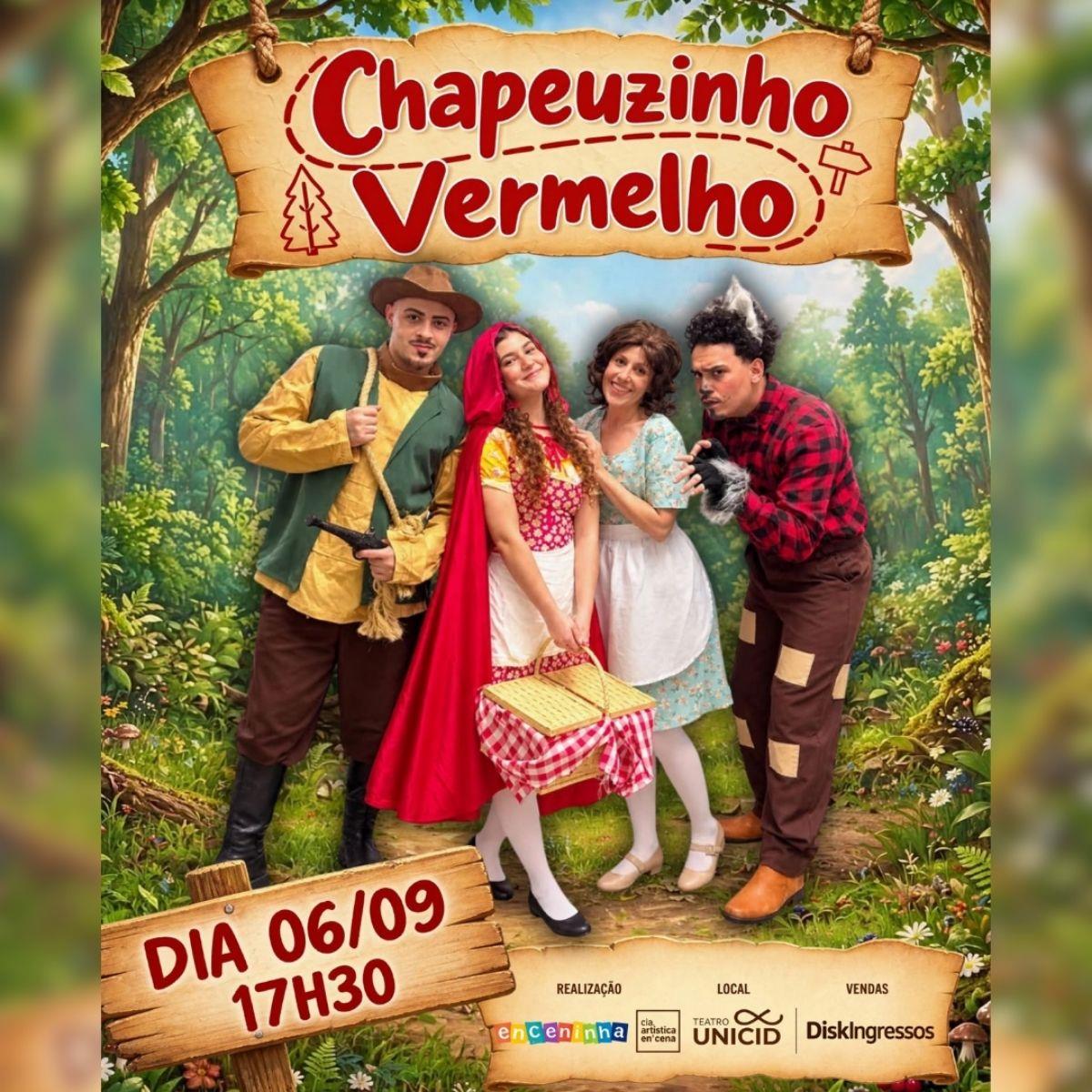 Chapeuzinho Vermelho no Teatro UNICID