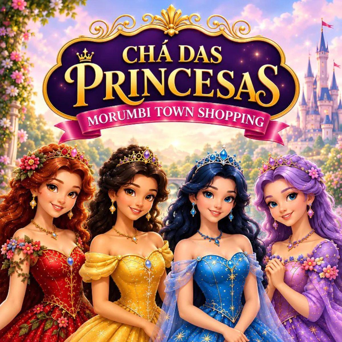 Chá das Princesas no Morumbi Town Shopping