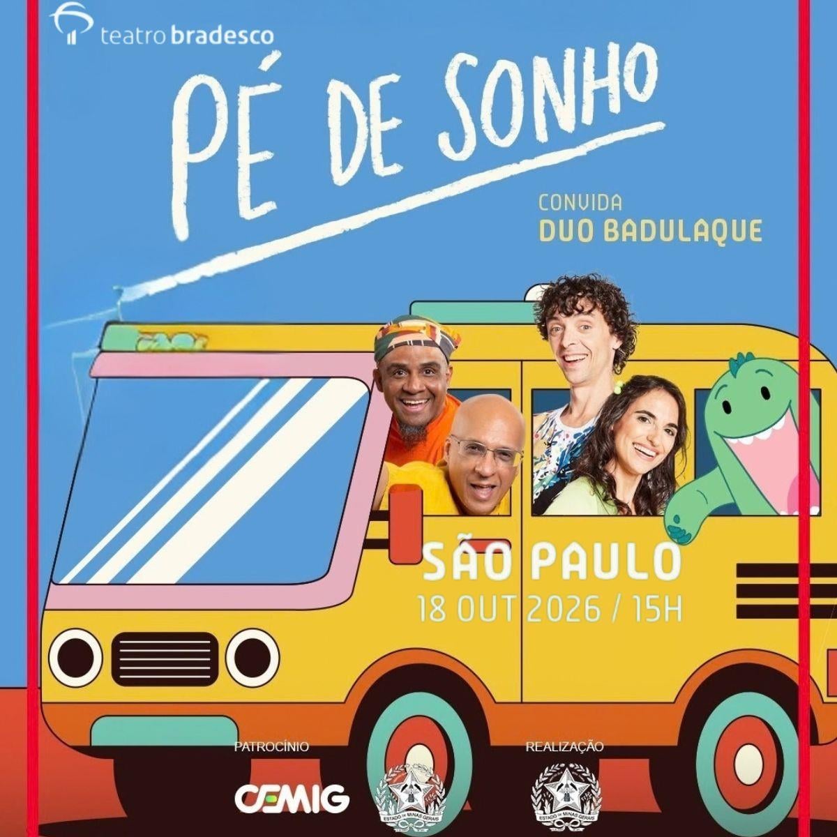 Pé de Sonho no Teatro Bradesco