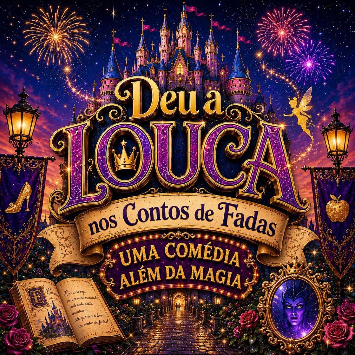 Deu a Louca nos Contos de Fadas no Teatro Raposo